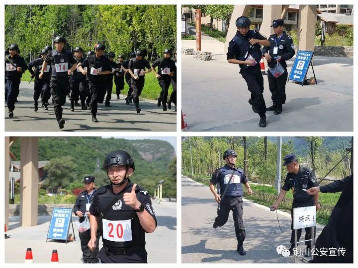 锻钢淬火！陕西铜川公安巡特警区域拉动演练比武真“够味”(组图)