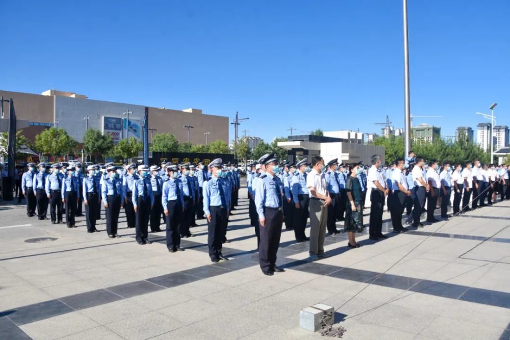 甘肃省酒泉市公安局反恐怖训练基地和警务训练基地启用仪式暨项目观摩活动举行