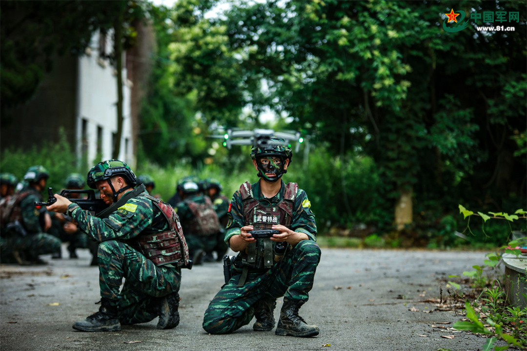 演练！直击武警官兵实战化练兵现场(组图)