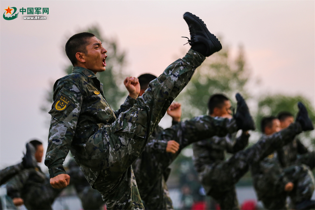 武警安徽总队蚌埠支队新兵专业训练：紧贴实战练精兵
