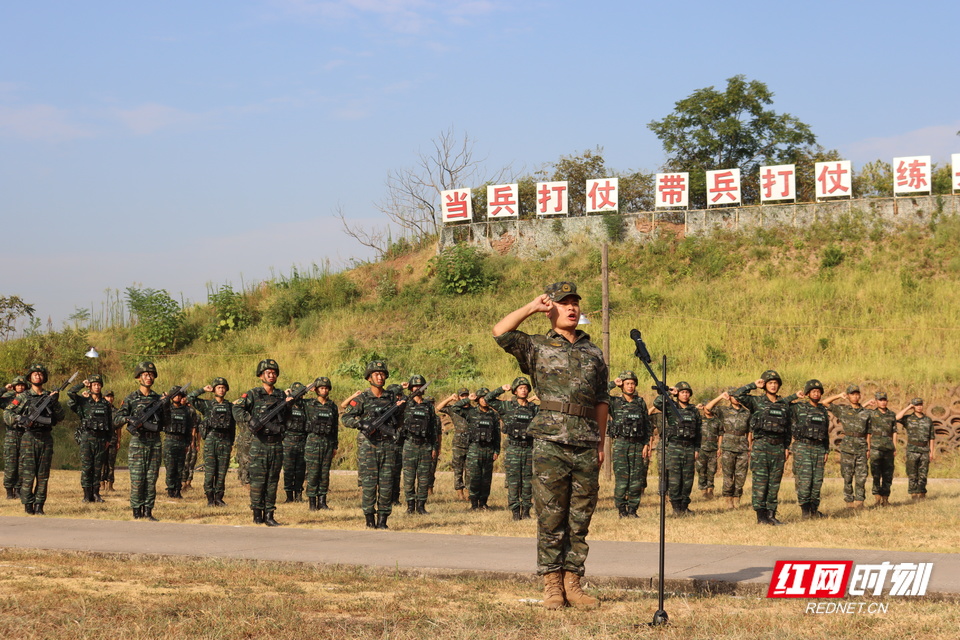 湖南武警衡阳支队：新晋特战队员，请入列(组图)