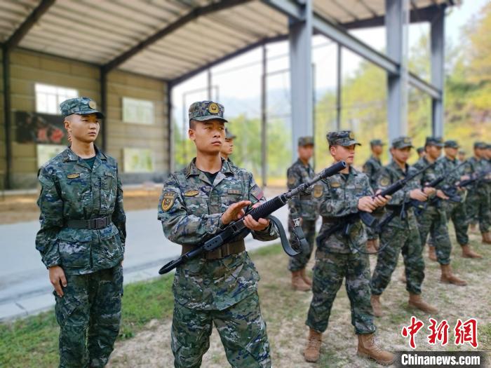 武警福建省总队三明支队“00后”新兵训练剪影(组图)