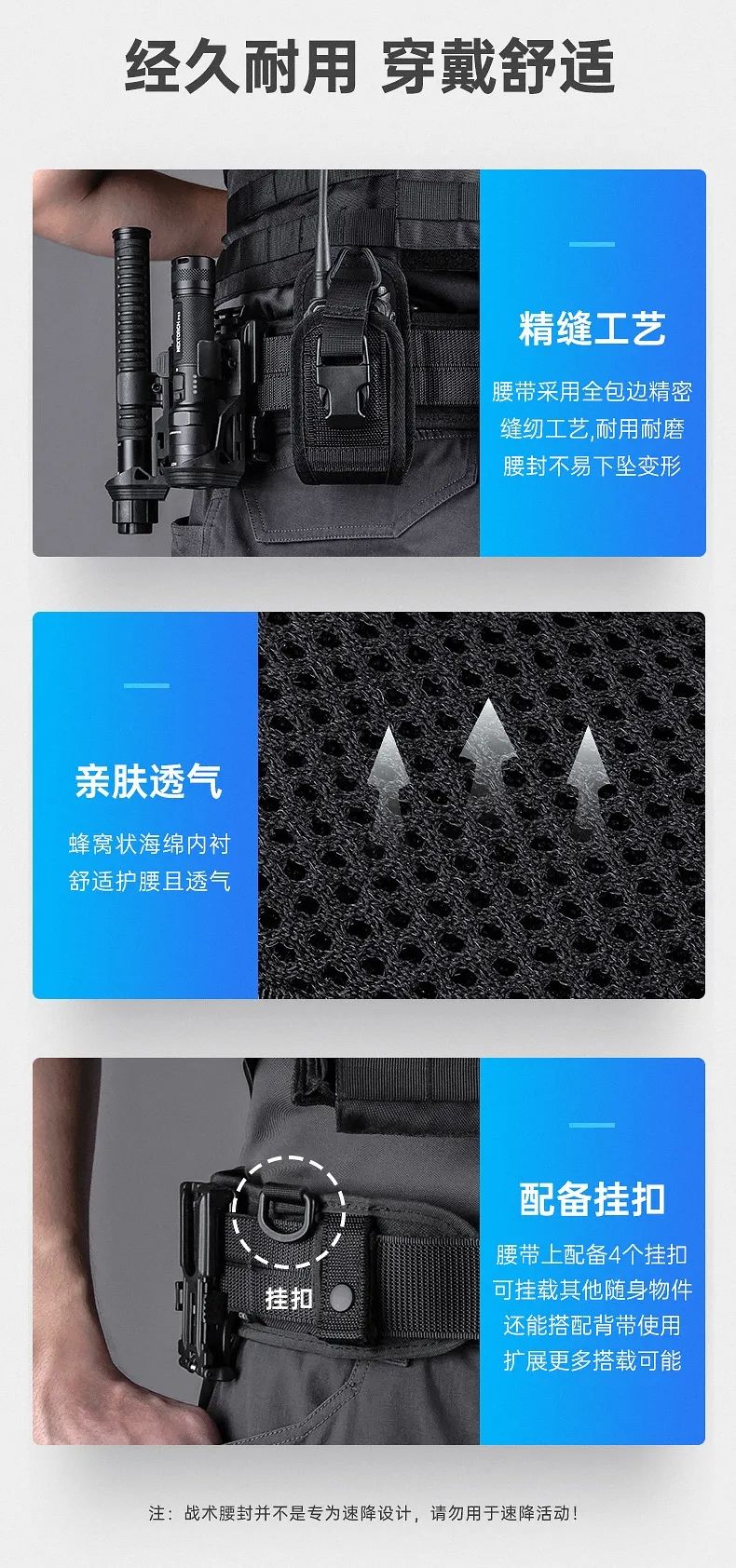 新品上市 | 纳丽德TEX10多功能战术腰封，模块化携行方案