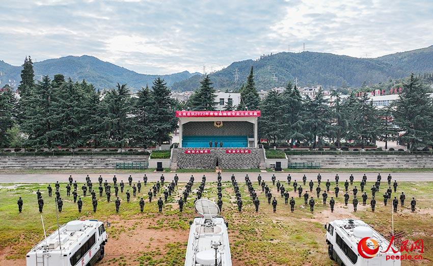 无声战场的较量！直击云南武警信息通信专业比武竞赛现场(组图)