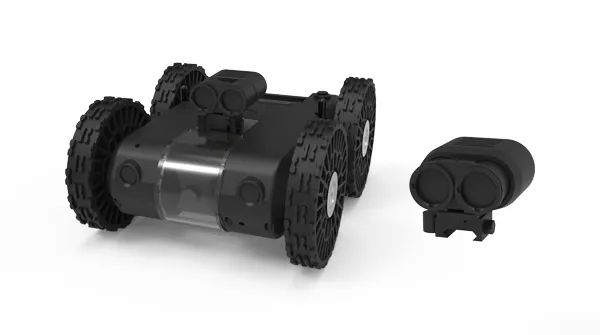 特警最新装备：新式模块化侦察机器人仅4kg 单兵便携 可用于反恐侦察等