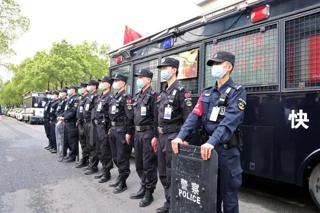 湖南：“衡阳快警”空地网一体化巡防 日夜守护雁城平安(组图)