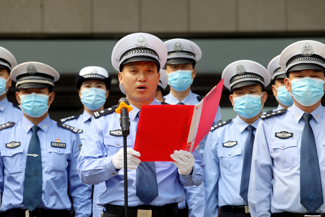 25辆新车“入警”！湖南省衡阳市公安局交通警察支队举行警用车辆发放仪式(组图)
