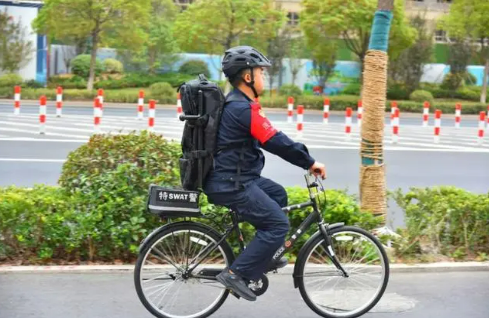 安徽当涂：高颜值警用自行车“上岗”！这地全面推行警用自行车巡逻新模式(组图)