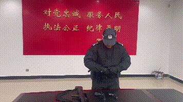 黑龙江伊春汤旺县人民法院司法警察大队开展第四季度射击考核(组图)