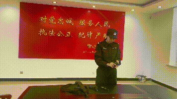 黑龙江伊春汤旺县人民法院司法警察大队开展第四季度射击考核(组图)