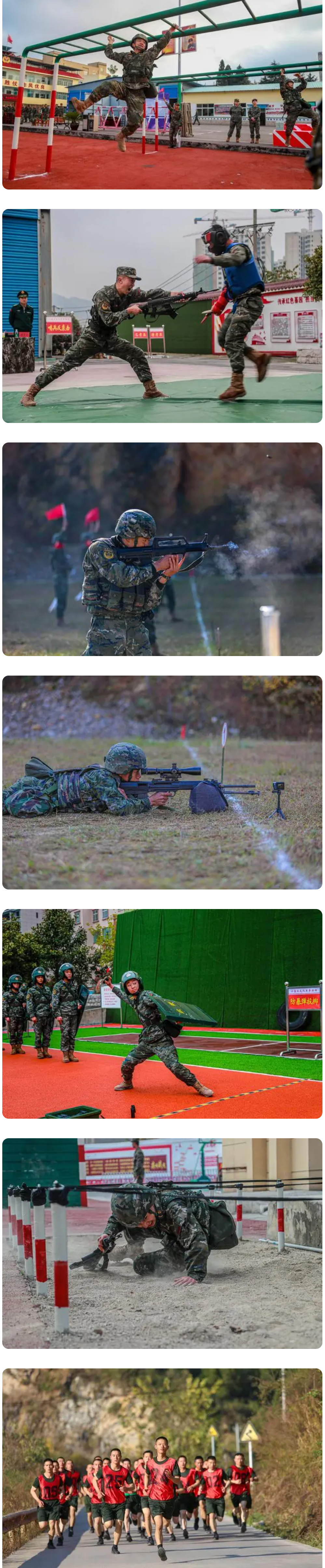 贵州武警六盘水支队从严从难开展年终军事训练考核(组图)