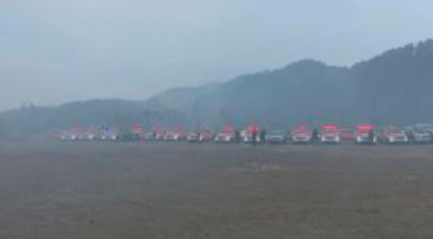 贵州安顺全市2022年森林火灾实战演练在紫云举行(组图)