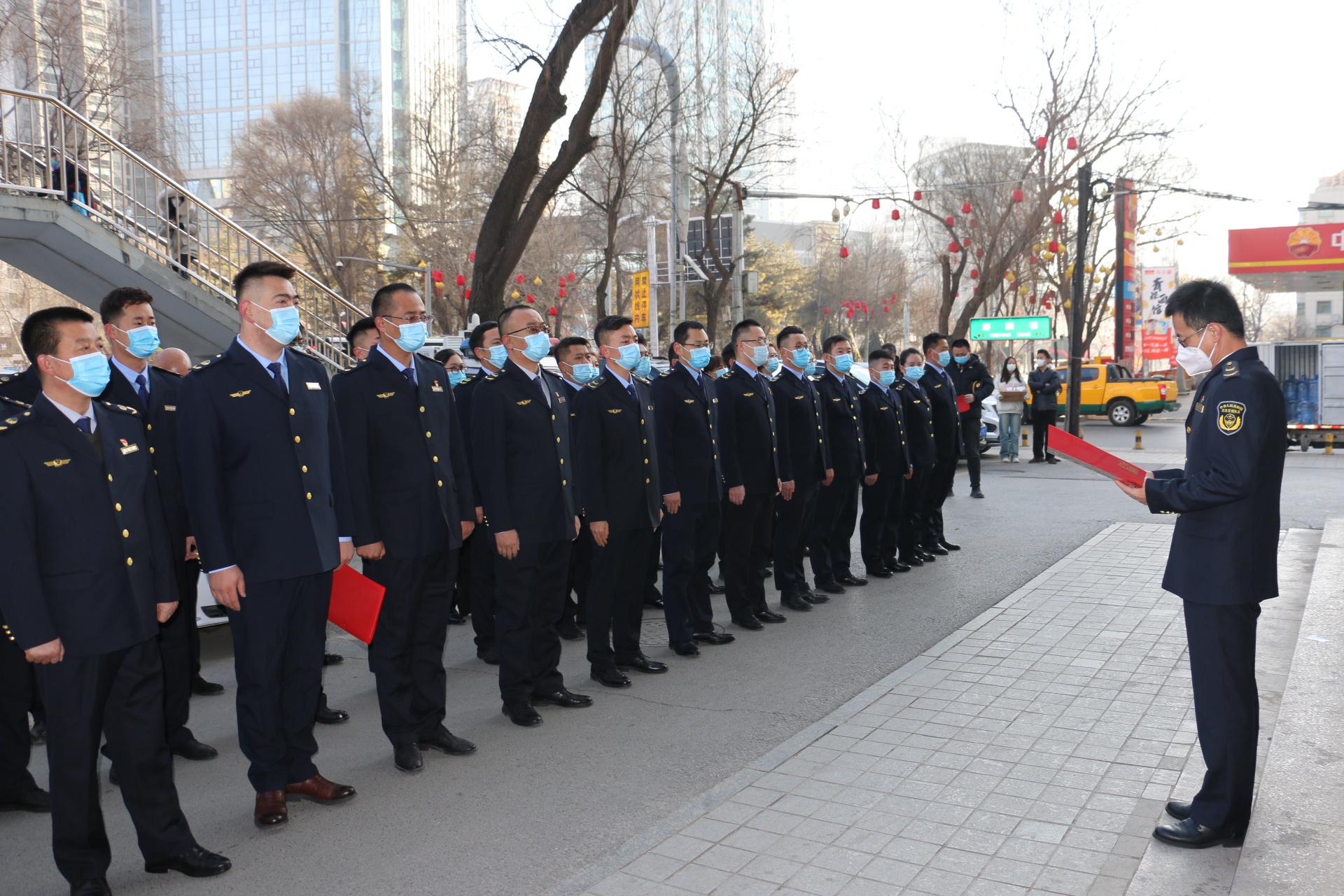 西宁市应急管理综合行政执法局挂牌成立(组图)