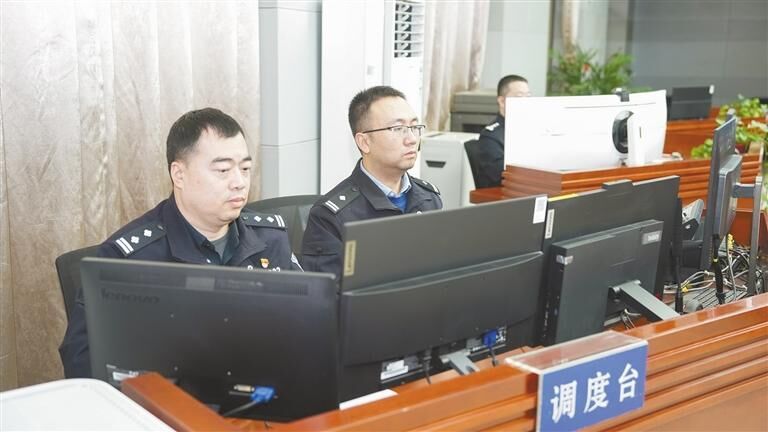 陕西省公安厅指挥中心：充分发挥警务“大脑中枢”作用(图)