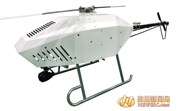可广泛应用于巡检、救援、消防等领域 四川绵阳推出“T25油动型无人直升机系统”(组图)