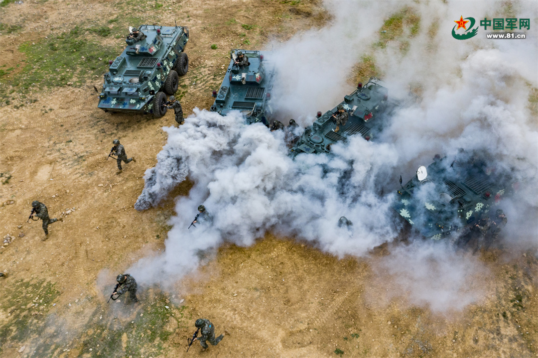 融合砺兵！直击武警第二机动总队某支队多专业协同体系练兵(组图)