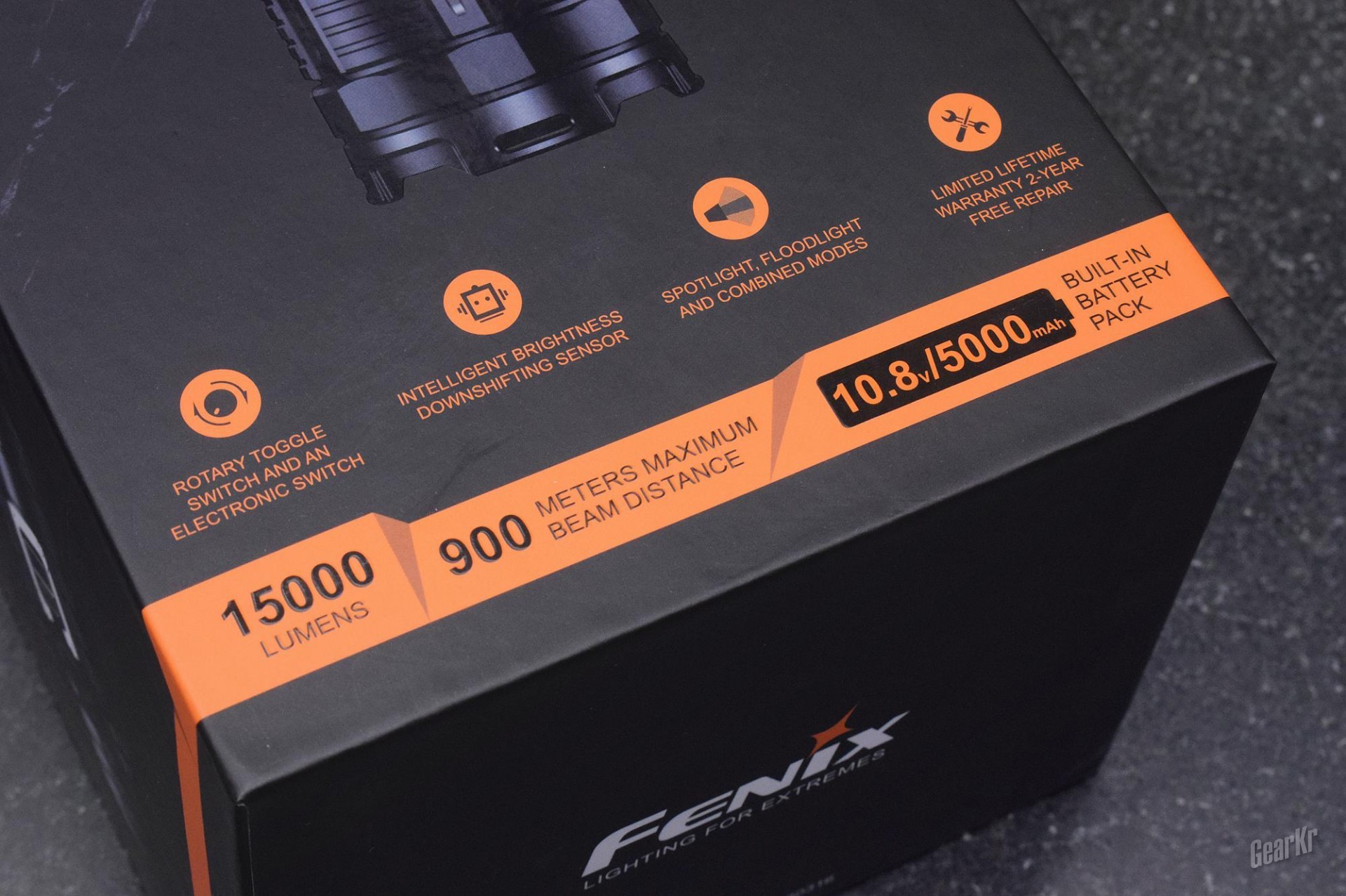 全能悍将，目之所及，皆为光明！Fenix LR40R V2.0强光搜索手电体验