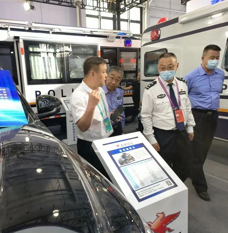 公安部警博会圆满落幕！森源鸿马科技感十足的警车 精准服务全国基层公安实战-海旋（杭州）电子商务股份有限公司