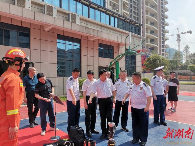 湖南省永州市首个省级应急消防科普教育基地揭牌