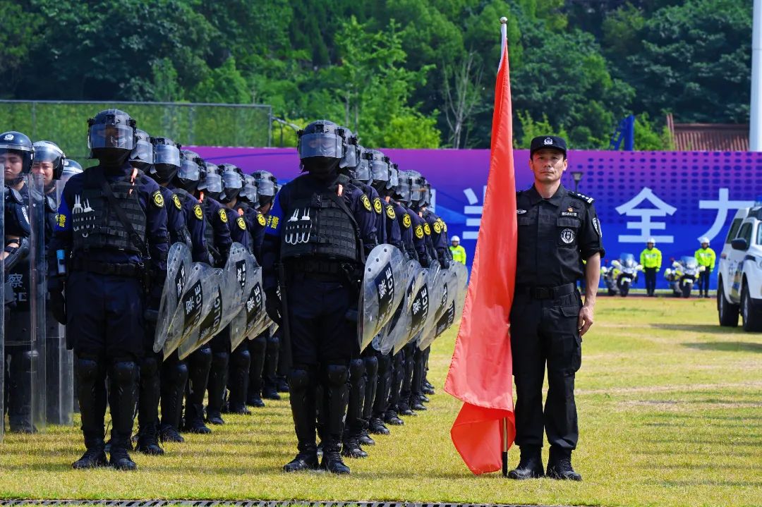 强实战 砺精兵！浙江省杭州市萧山区举行亚运安保倒计时100天警务实战演练活动(组图)