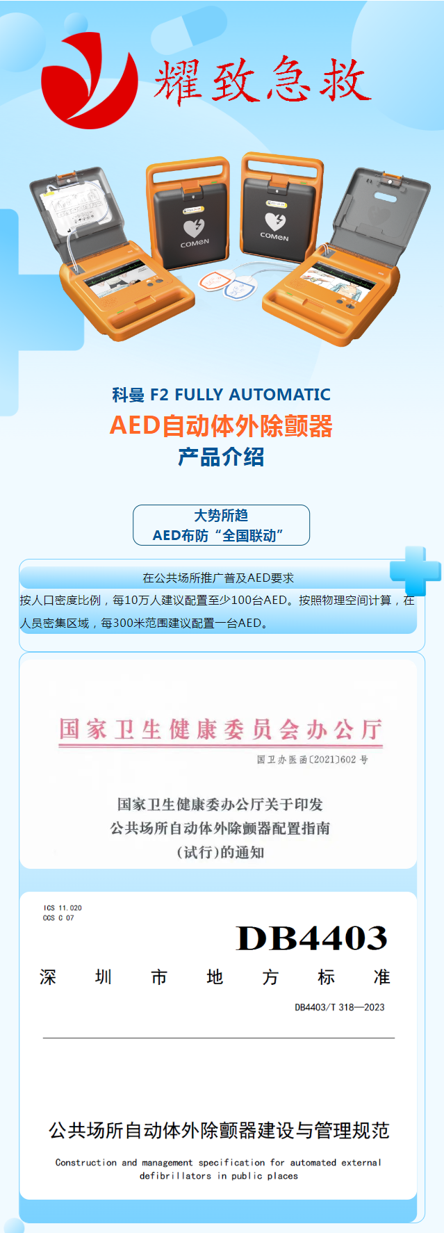 大势所趋！AED将成公共场所标配救命装备 全国联动布防中