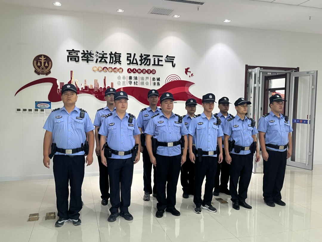 完善装备建设，强化警务保障——河北沧州海兴法院警务装备再升级(组图)