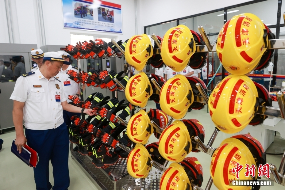 国家消防救援队伍后勤保障体系建设在天津集中展示(组图)