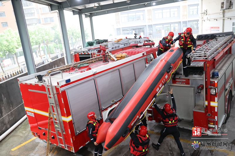 福建全省消防救援队伍已进入备战状态(组图)