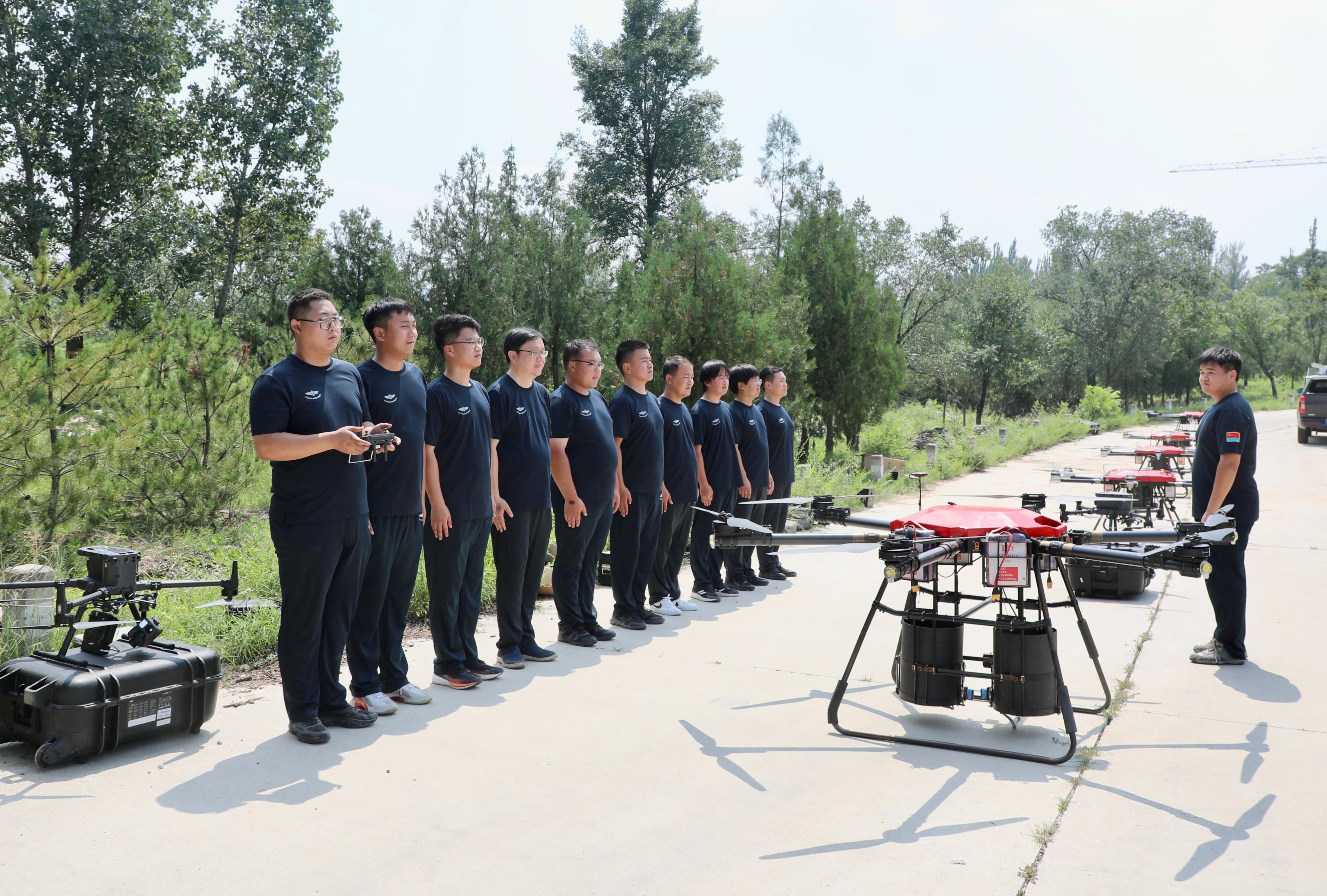 北京延庆森林防火有了无人机机动队，机动性强、响应快(图)