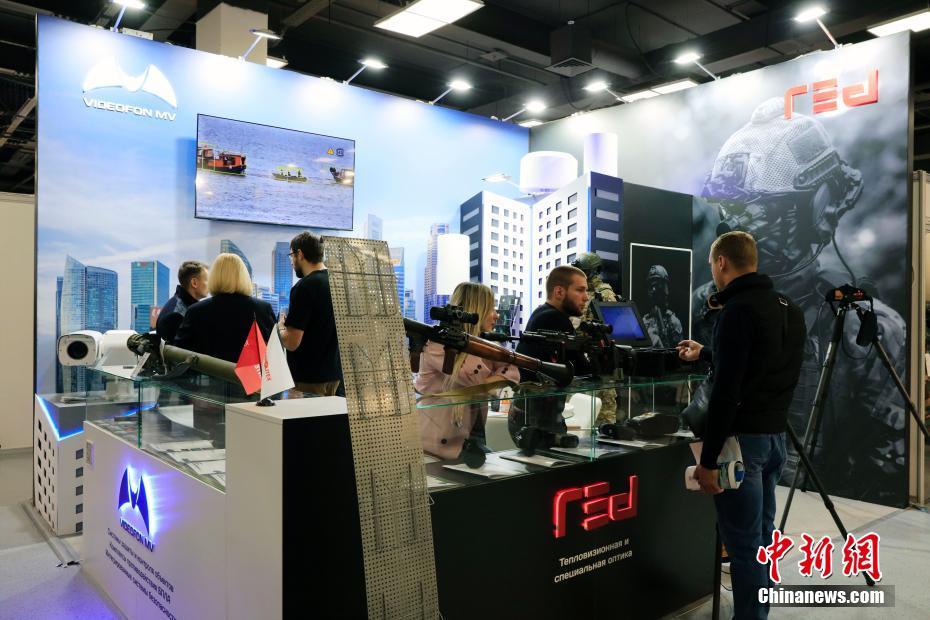 俄罗斯第27届国际警用技术装备博览会在莫斯科举行(组图)