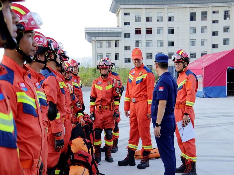 云南西双版纳州消防救援支队组织地震救援实战拉动演练(组图)