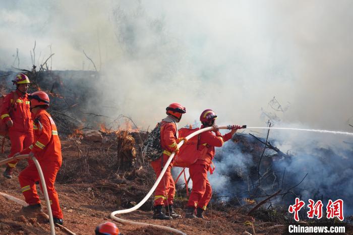 江西举行全省森林防灭火演练 提升森林火灾应急处置能力(组图)