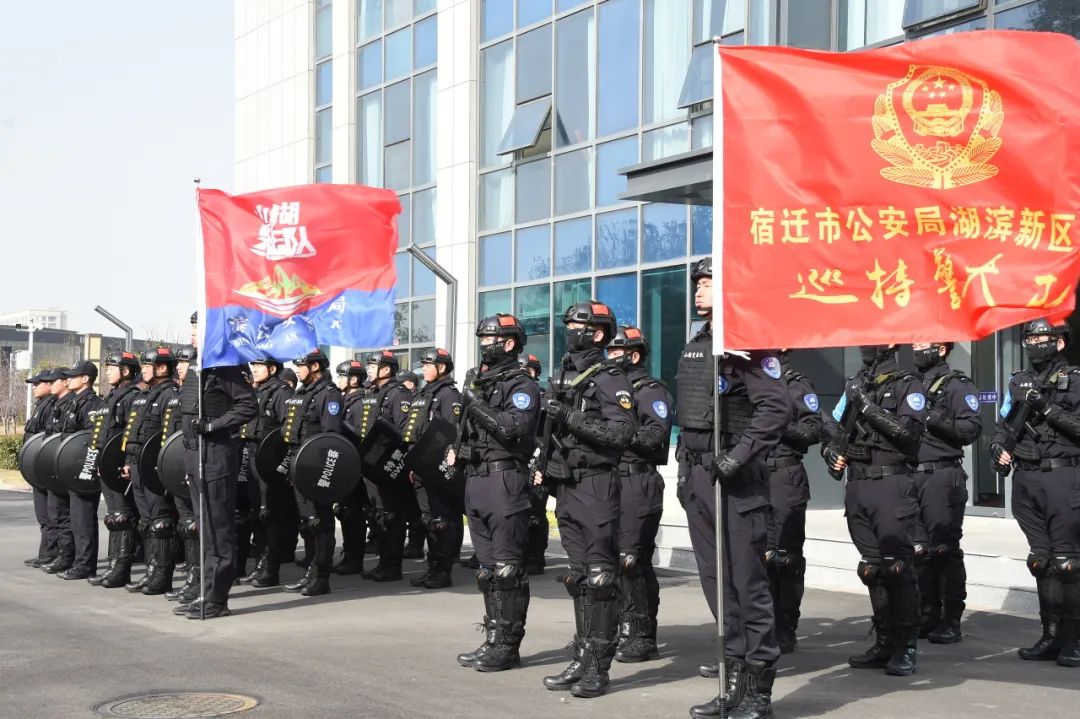 聚实战 炼精兵 江苏省宿迁市湖滨公安巡特警大队开展实战大练兵活动(组图)