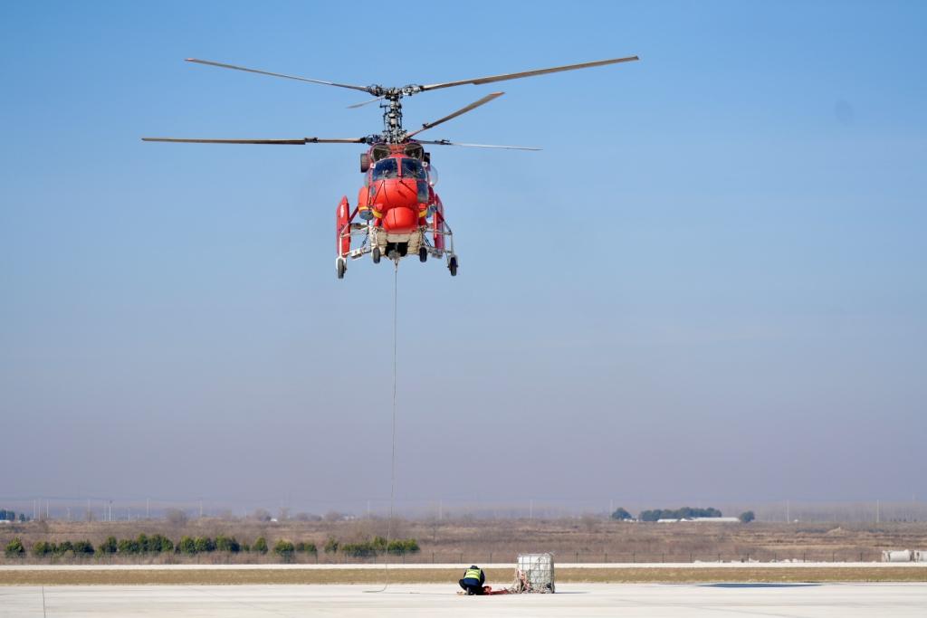 安徽应急航空救援正式开航，全省首架重型直升机亮相