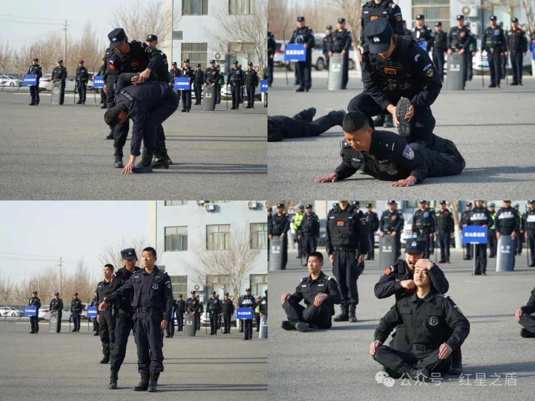 新疆第十三师新星市公安局开展最小作战单元专项练兵比武竞赛(组图)