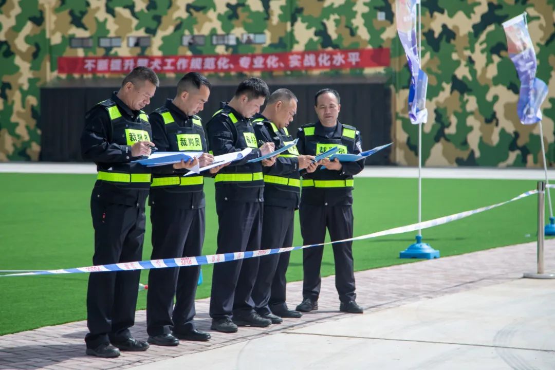汪汪队来啦！湖北宜昌公安成功举办第一届警犬技术大比武(组图)