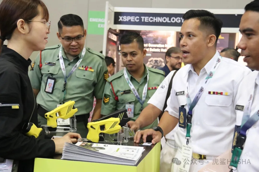 响应国家高质量发展号召，虎鲨团队携产品惊艳亮相海外，圆满完成马来西亚2024 DSA军警防务展！