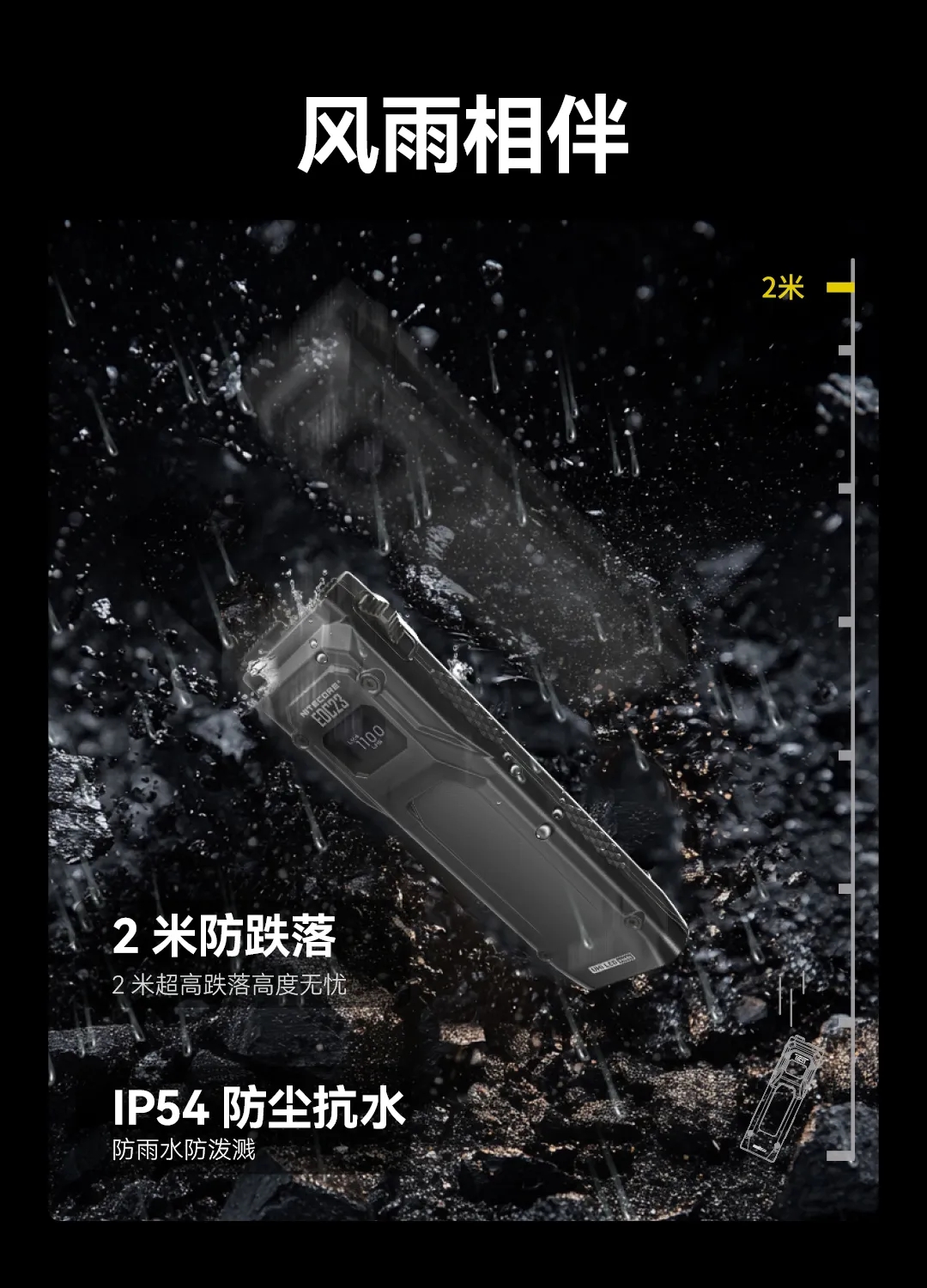 新品 | 短刃新时代！EDC23超薄口袋战术EDC手电