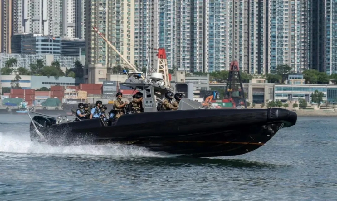 ESKI在香港水警总区之小艇隊，乘风破浪确保香港水域的安全与治安