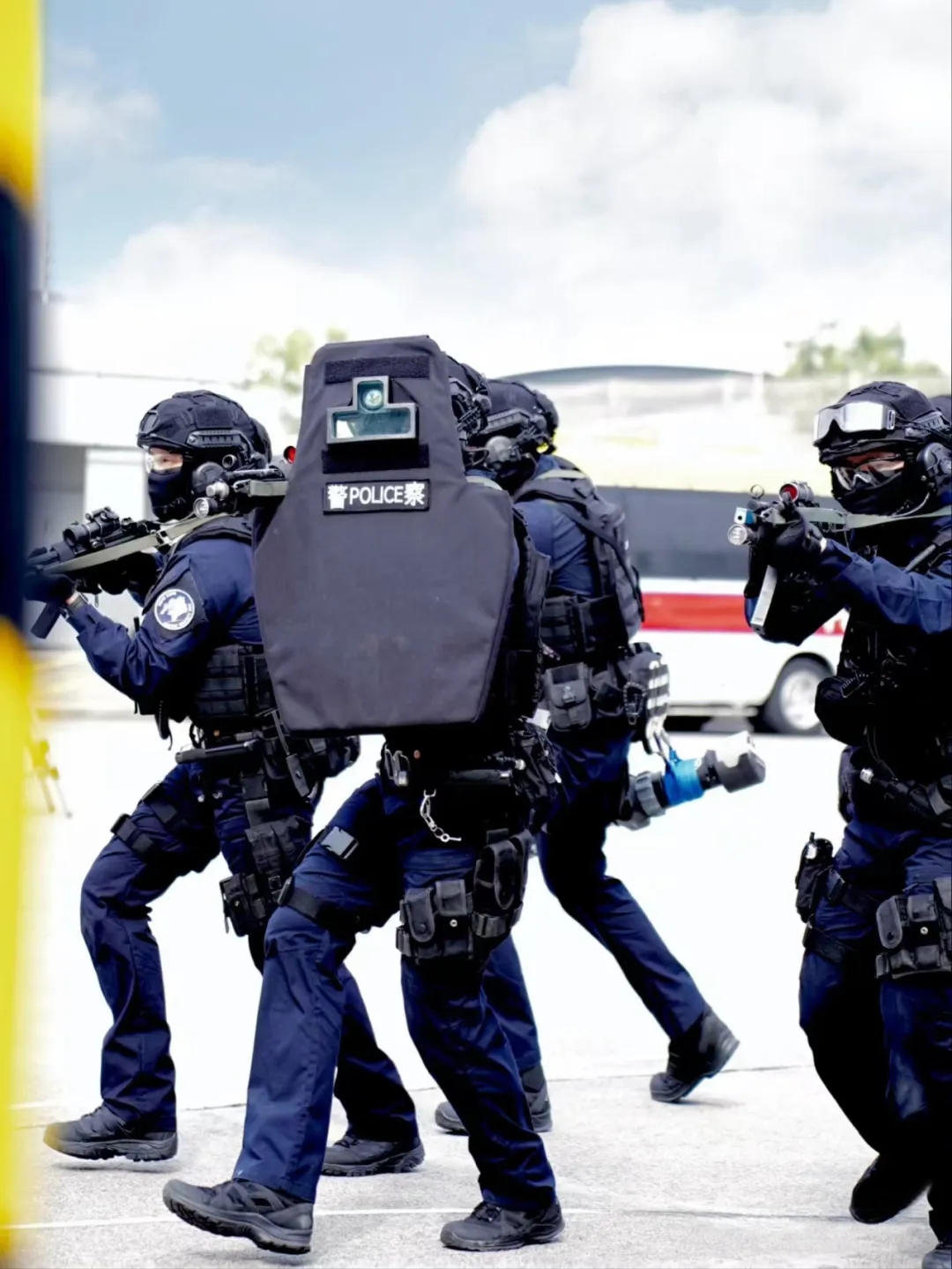 香港警察机场特警组ASU装备一览