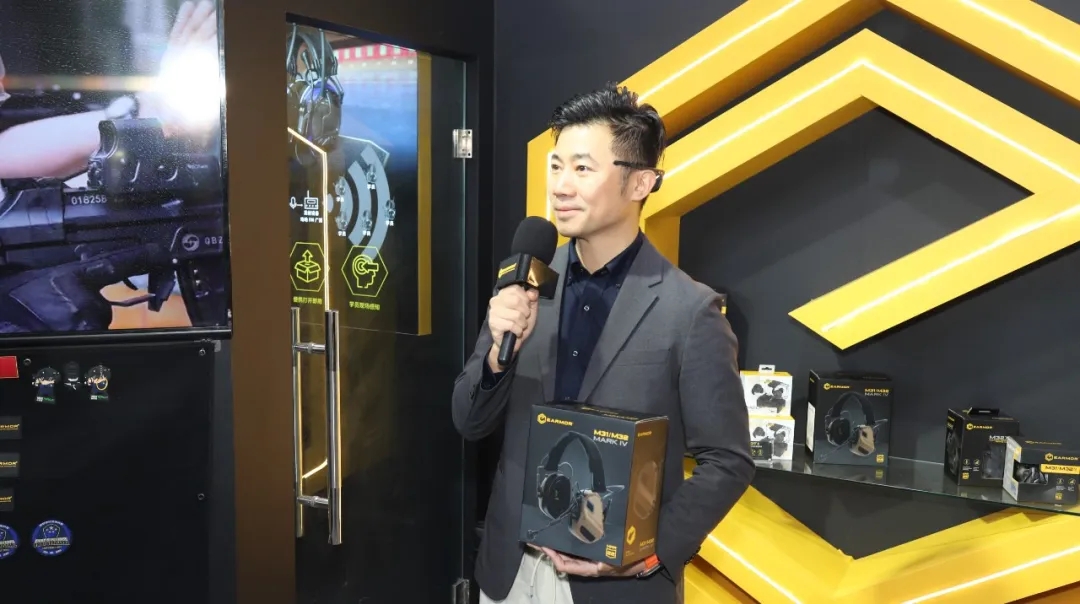 总经理Vincent亲临发布EARMOR耳魔M31/M32 Mark4战术耳机