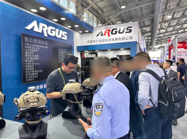 第12届警博会，ARGUS阿尔戈斯四目全景夜视仪超“吸睛”，夜视性能深受追捧！