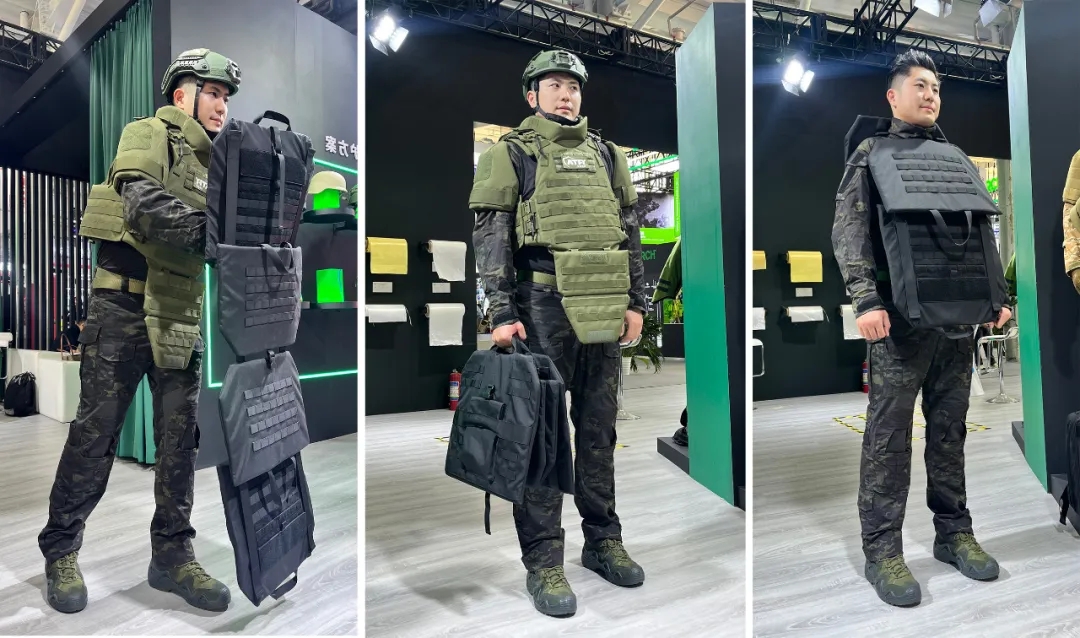 秒变移动安全掩体，折叠式防弹盾牌亮相警博会