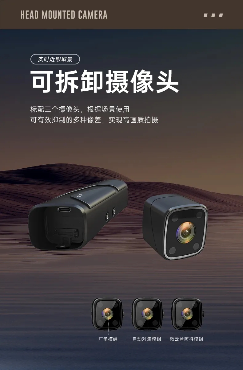从“肩扛”到“头戴”，2K头戴式服务记录仪颠覆视角