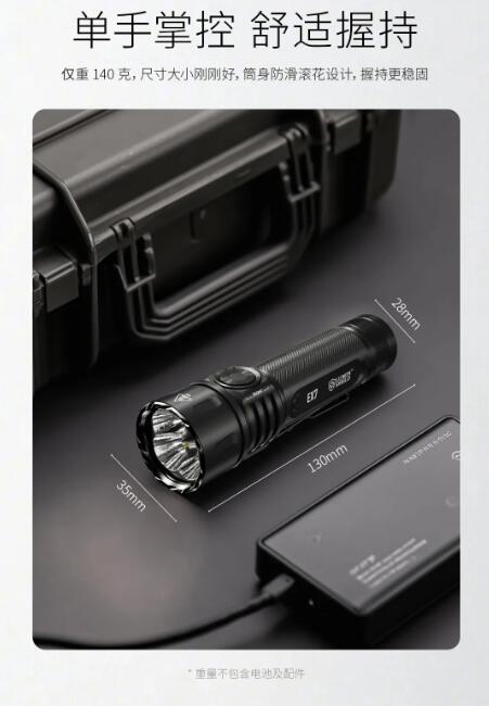 新品 | 全球首发，全面突破！EX7可变光形高性能手电