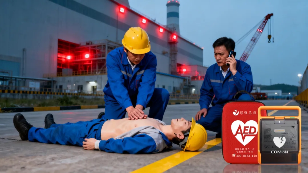 守护600万电力人！AED为何成电力行业 “生命标配”？