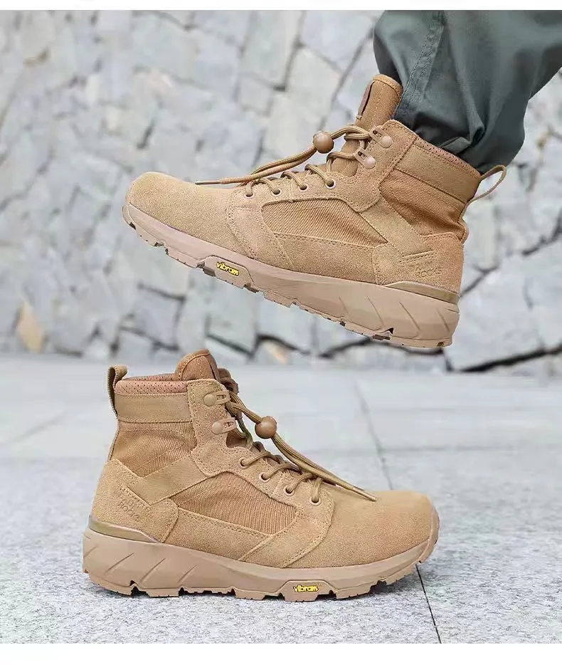 君洛克飞鱼R26016中帮超轻战术靴，顶级配置亲民价格！