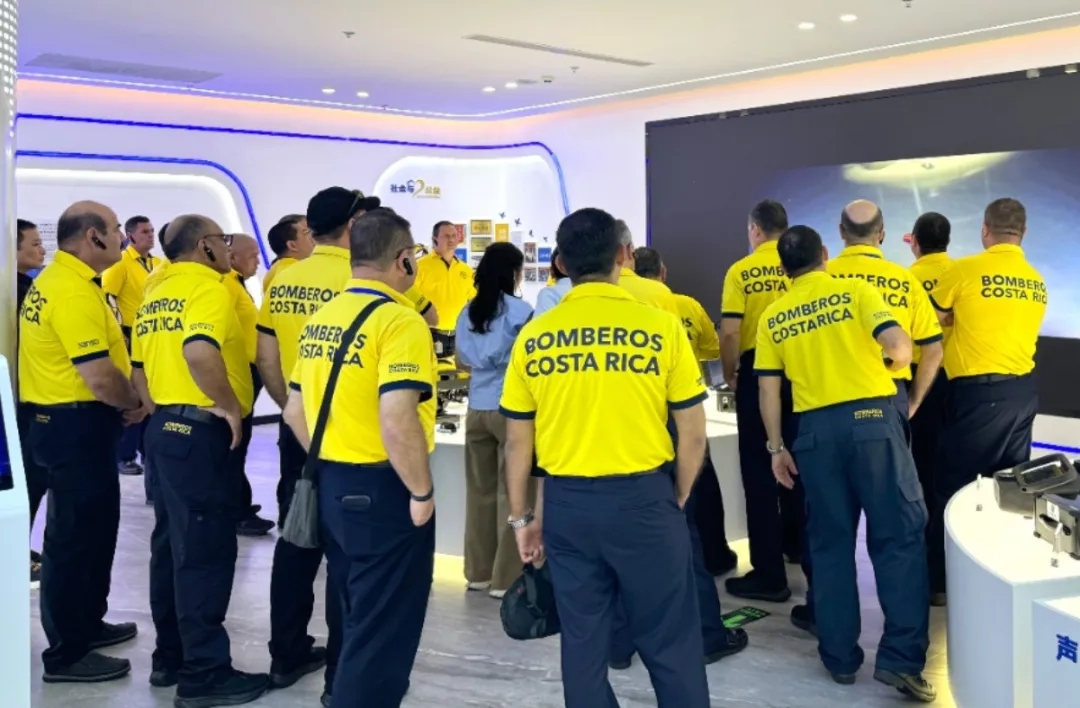 哥斯达黎加国家消防局代表团莅临新宏新科技考察交流 哥斯达黎加国家消防局代表团莅临新宏新科技考察交流