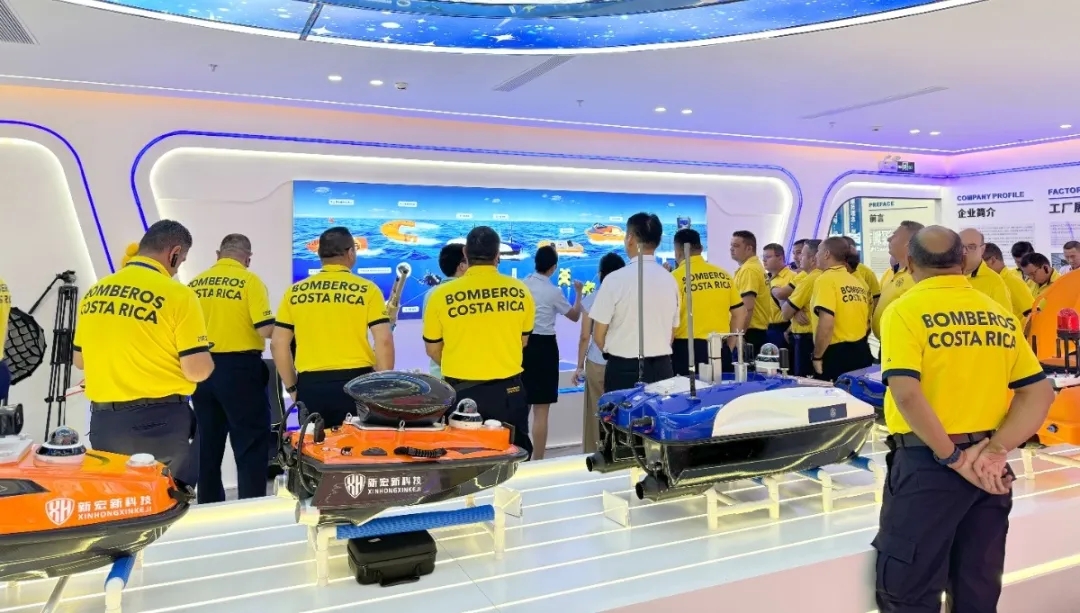 哥斯达黎加国家消防局代表团莅临新宏新科技考察交流 哥斯达黎加国家消防局代表团莅临新宏新科技考察交流