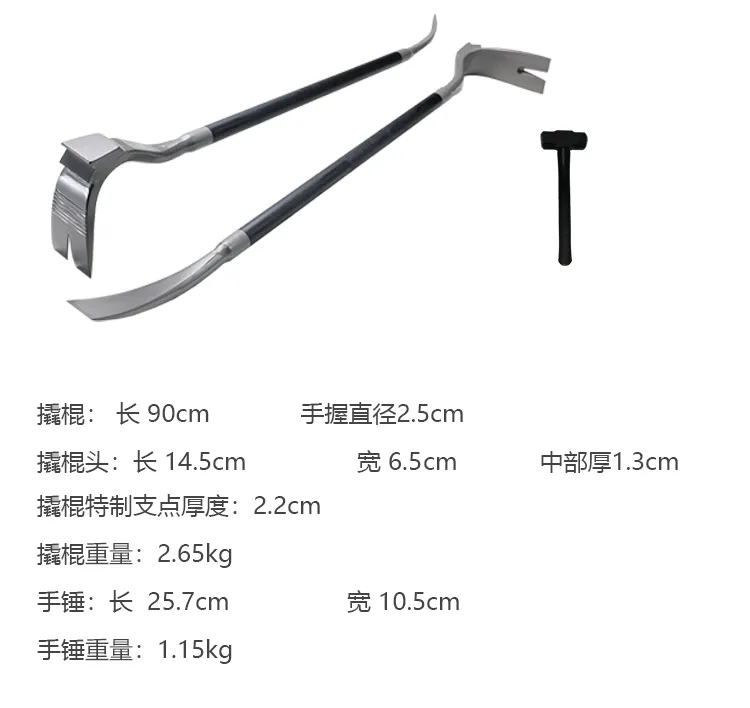 新型手动破拆工具--寸劲破拆新国标防盗门应用案例